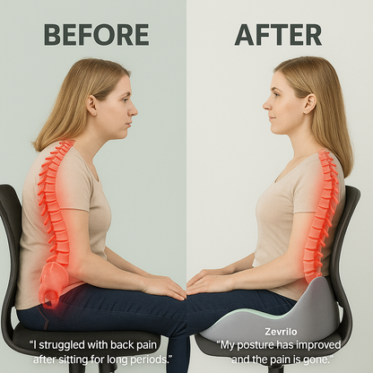 Zevrilo Comfort Pro - Ergonomic Seat Cushion