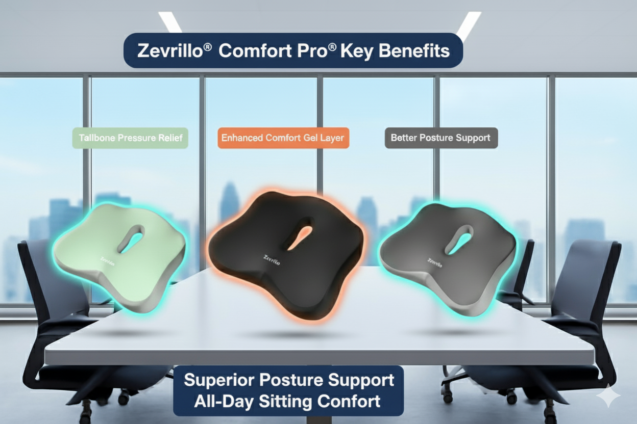 Zevrilo ComfortPro Cushion