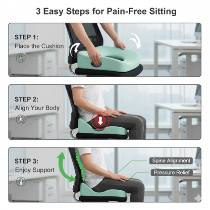 Zevrilo ComfortPro Cushion